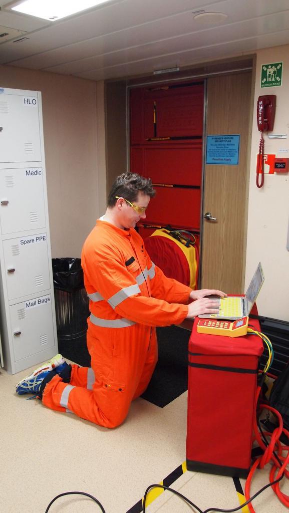 Our Experience in Air Leakage testing ships for air tightness